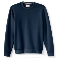 Big & Tall Lands' End Serious Sweats Crewneck Sweatshirt -Outdoor Clothing Sales 4552010 Radiant Navy