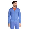 Men's Lands' End Serious Sweats Full-Zip Hoodie -Outdoor Clothing Sales 4552013 Chicory Blue