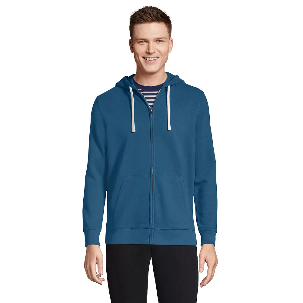 Men's Lands' End Serious Sweats Full-Zip Hoodie 9 Men's Lands' End Serious Sweats Full-Zip Hoodie - Image 7