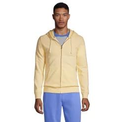 Big & Tall Lands' End Serious Sweats Full-Zip Hoodie -Outdoor Clothing Sales 4552015 Golden Candle Light