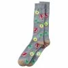 Men's Lands' End Seamless Toe Christmas Pattern Dress Socks -Outdoor Clothing Sales 4552804 Gray Pool Floaties