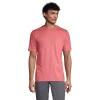Men's Land's End Super-T Short Sleeve T-Shirt with Pocket -Outdoor Clothing Sales 4553947 Soft Mojave Rose