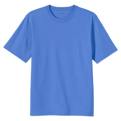 Men's Lands' End Super-T Short Sleeve T-Shirt -Outdoor Clothing Sales 4553953 Chicory Blue
