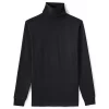 Big & Tall Lands' End Super-T Turtleneck -Outdoor Clothing Sales 4555566 Black