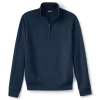 Big & Tall Lands' End Bedford Quarter-Zip Sweater 1 Big & Tall Lands' End Bedford Quarter-Zip Sweater -Outdoor Clothing Sales 4555702 Radiant Navy