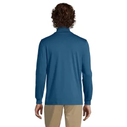 Men's Lands' End Super Soft Supima Turtleneck -Outdoor Clothing Sales 4555798 ALT
