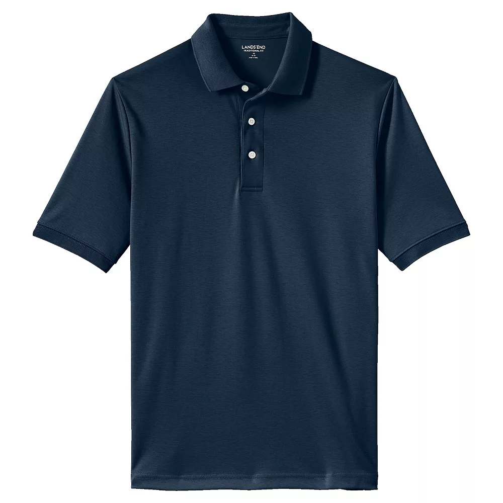 Men's Lands' End Super Soft Supima Polo 7 Men's Lands' End Super Soft Supima Polo - Image 5