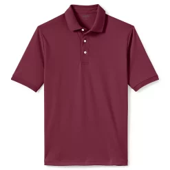 Big & Tall Lands' End Super Soft Supima Polo -Outdoor Clothing Sales 4560901 Rich Burgundy