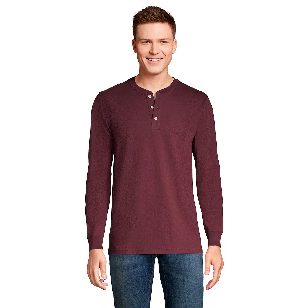 Men's Lands' End Super-T Henley 9 Men's Lands' End Super-T Henley - Image 7