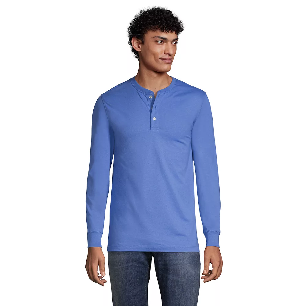 Men's Lands' End Super-T Henley 8 Men's Lands' End Super-T Henley - Image 6