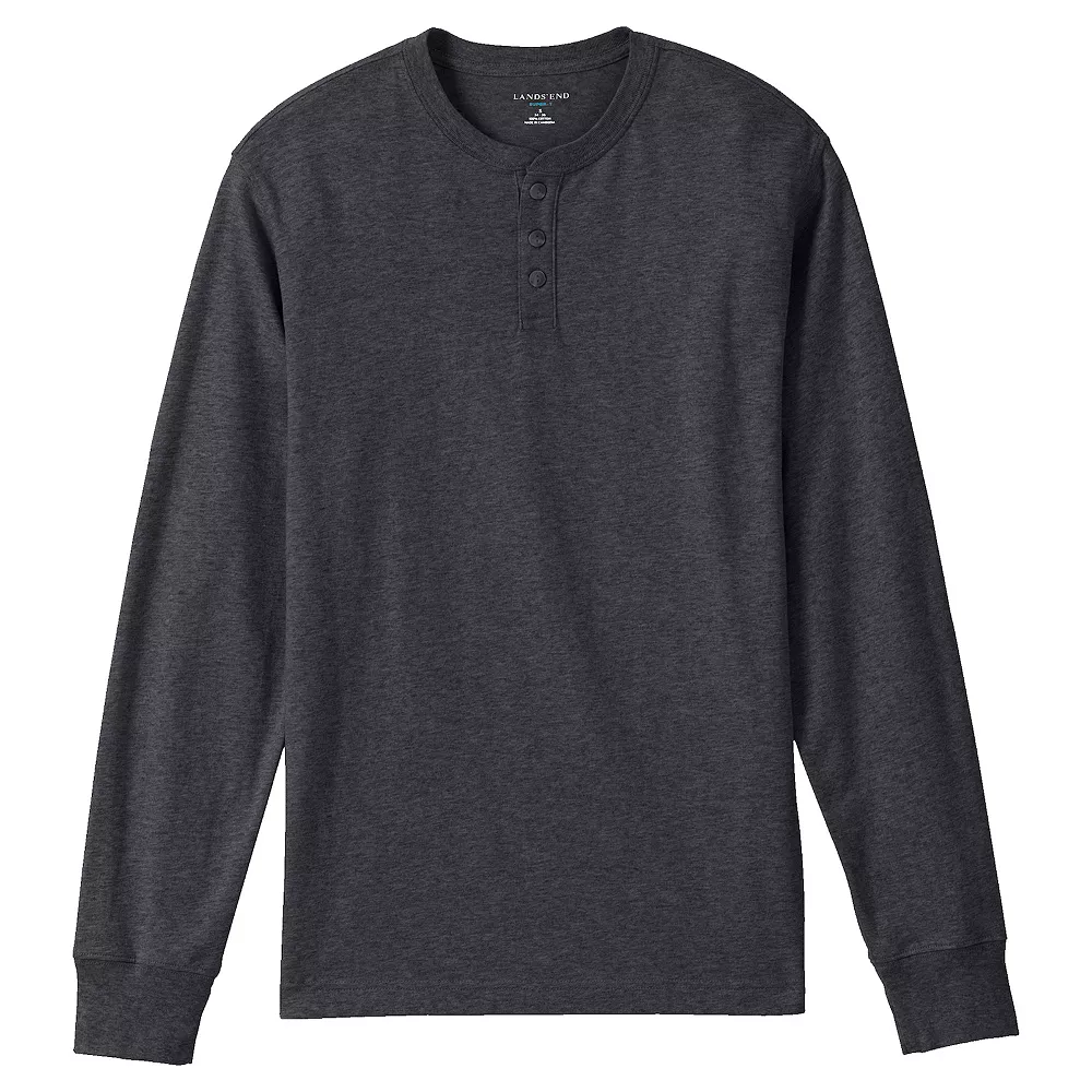 Men's Lands' End Super-T Henley 4 Men's Lands' End Super-T Henley - Image 2