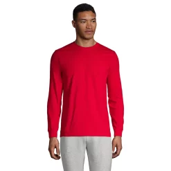 Big & Tall Lands' End Super Tee -Outdoor Clothing Sales 4561336 Rich Red