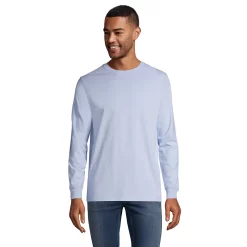 Big & Tall Lands' End Super Tee -Outdoor Clothing Sales 4561336 Soft Blue Haze