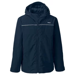 Men's Lands' End Squall Hooded Winter Jacket -Outdoor Clothing Sales 4561992 Radiant Navy