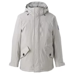 Men's Lands' End Waterproof Squall Stadium Long Coat -Outdoor Clothing Sales 4562000 Arctic Gray