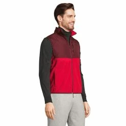 Men's Lands' End T200 Fleece Vest -Outdoor Clothing Sales 4562755 ALT2