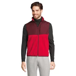 Men's Lands' End T200 Fleece Vest -Outdoor Clothing Sales 4562755 Red Burgundy