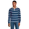 Big & Tall Lands' End Rugby Shirt -Outdoor Clothing Sales 4569481 Navy Founders Stripe