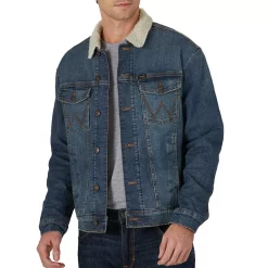 Men's Wrangler Sherpa-Lined Jacket -Outdoor Clothing Sales 4588488 Midshade