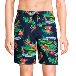 Men's Lands' End 8-inch Volley Swim Trunks