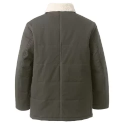 Men's Lands' End Sherpa Lined Barn Coat -Outdoor Clothing Sales 4614977 ALT