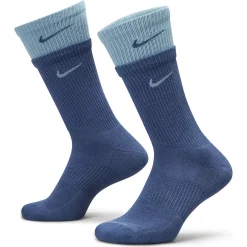 Men's Nike Everyday Plus Dri-FIT Cushioned Training Crew Socks -Outdoor Clothing Sales 4647012 Navy Worn Blue