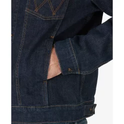 Men's Wrangler Denim Jacket -Outdoor Clothing Sales 4656805 ALT4