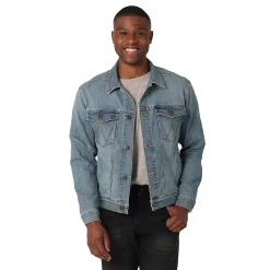 Men's Wrangler Denim Jacket -Outdoor Clothing Sales 4656805 Vintage Indigo
