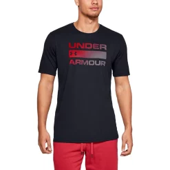 Men's Under Armour Team Issue Logo Tee -Outdoor Clothing Sales 4659308 Black Barn