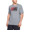 Men's Under Armour Team Issue Logo Tee -Outdoor Clothing Sales 4659308 Steel Light Heather