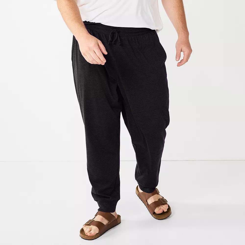 Big & Tall Tek Gear® Ultra Soft Jersey Joggers 3 Big & Tall Tek Gear® Ultra Soft Jersey Joggers