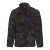 Men's Smith's Workwear Camo Butter-Sherpa Mesh-Lined Zip Jacket -Outdoor Clothing Sales 4813231 Green Camo