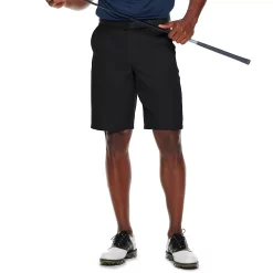 Men's Tek Gear® Solid Flat-Front Performance Golf Shorts -Outdoor Clothing Sales 4826633 Mineral Black