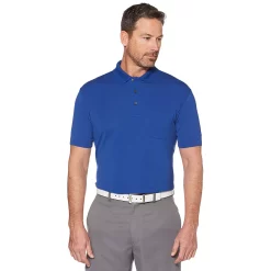 Men's Grand Slam Off Course Regular-Fit Textured Pocket Golf Polo -Outdoor Clothing Sales 4838738 Surf The Web