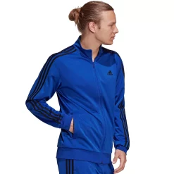 Men's adidas Tricot Track Jacket -Outdoor Clothing Sales 4882684 Bold Blue Black