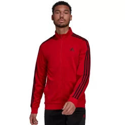 Men's adidas Tricot Track Jacket -Outdoor Clothing Sales 4882684 Scarlet Black
