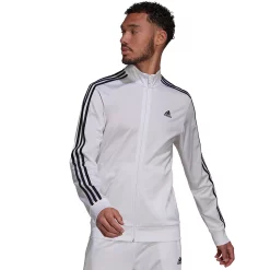 Men's adidas Tricot Track Jacket -Outdoor Clothing Sales 4882684 White Black