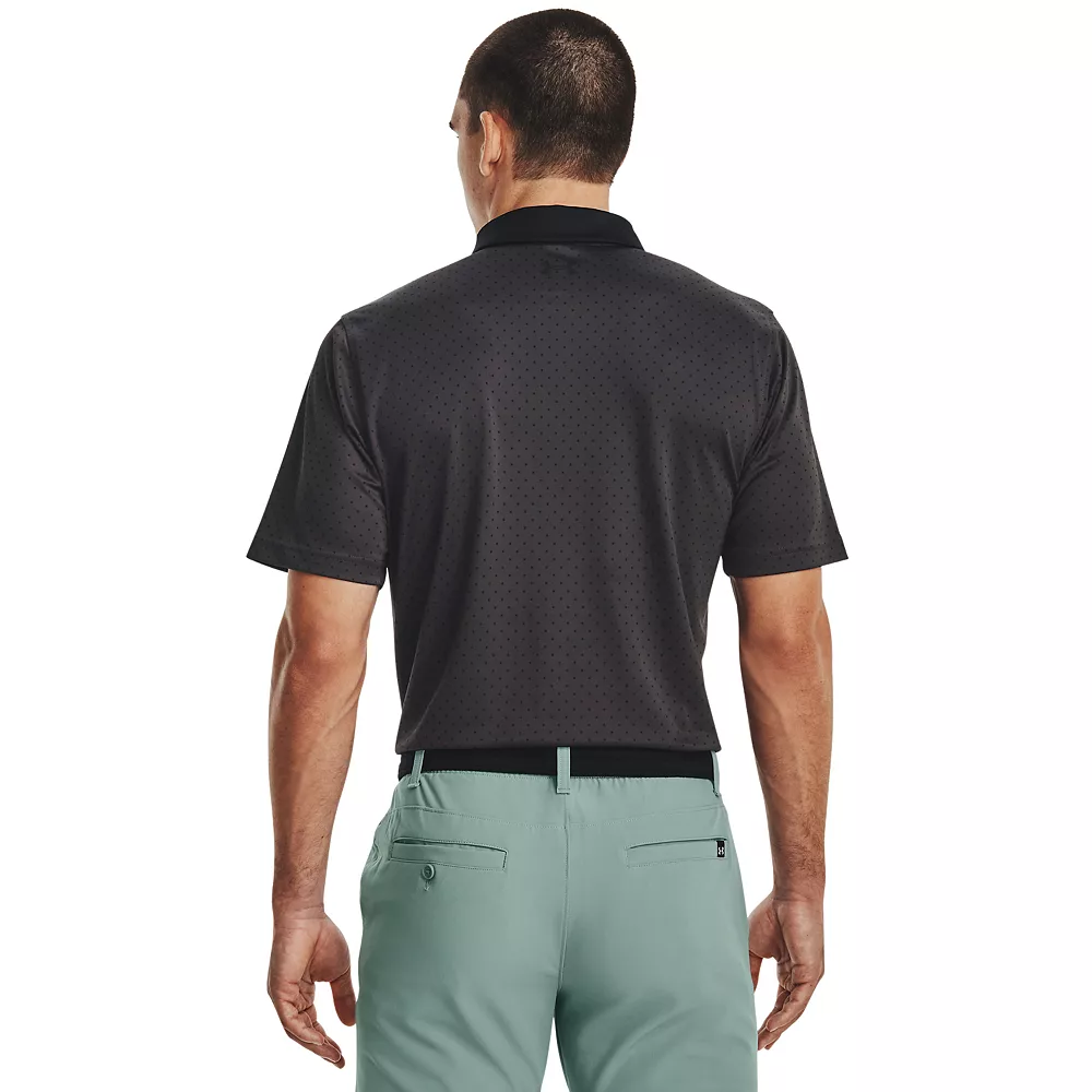 Men's Under Armour Patterned Performance Golf Polo 7 Men's Under Armour Patterned Performance Golf Polo - Image 5