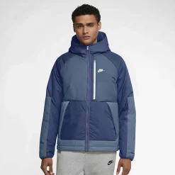 Men's Nike Sportswear Therma-FIT Legacy Hooded Jacket 19 Men's Nike Sportswear Therma-FIT Legacy Hooded Jacket -Outdoor Clothing Sales 4901659 Blue