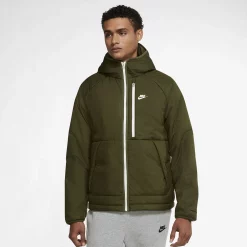 Men's Nike Sportswear Therma-FIT Legacy Hooded Jacket 18 Men's Nike Sportswear Therma-FIT Legacy Hooded Jacket -Outdoor Clothing Sales 4901659 Olive