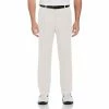 Men's Grand Slam Classic-Fit DriFlow Double-Pleated Expandable Waistband Performance Golf Pants -Outdoor Clothing Sales 4913208 Silver Lining