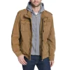 Men's Levi'sĀ® Washed Cotton Quilt-Lined Hooded Trucker Jacket 1 Men's Levi'sĀ® Washed Cotton Quilt-Lined Hooded Trucker Jacket -Outdoor Clothing Sales 4913812 Brown