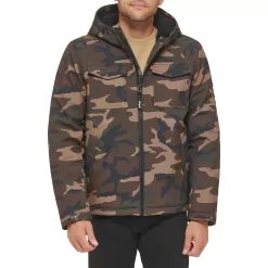 Men's Levi's® Softshell Sherpa-Lined Hooded Performance Jacket 16 Men's Levi's® Softshell Sherpa-Lined Hooded Performance Jacket -Outdoor Clothing Sales 4914295 Olive Camo