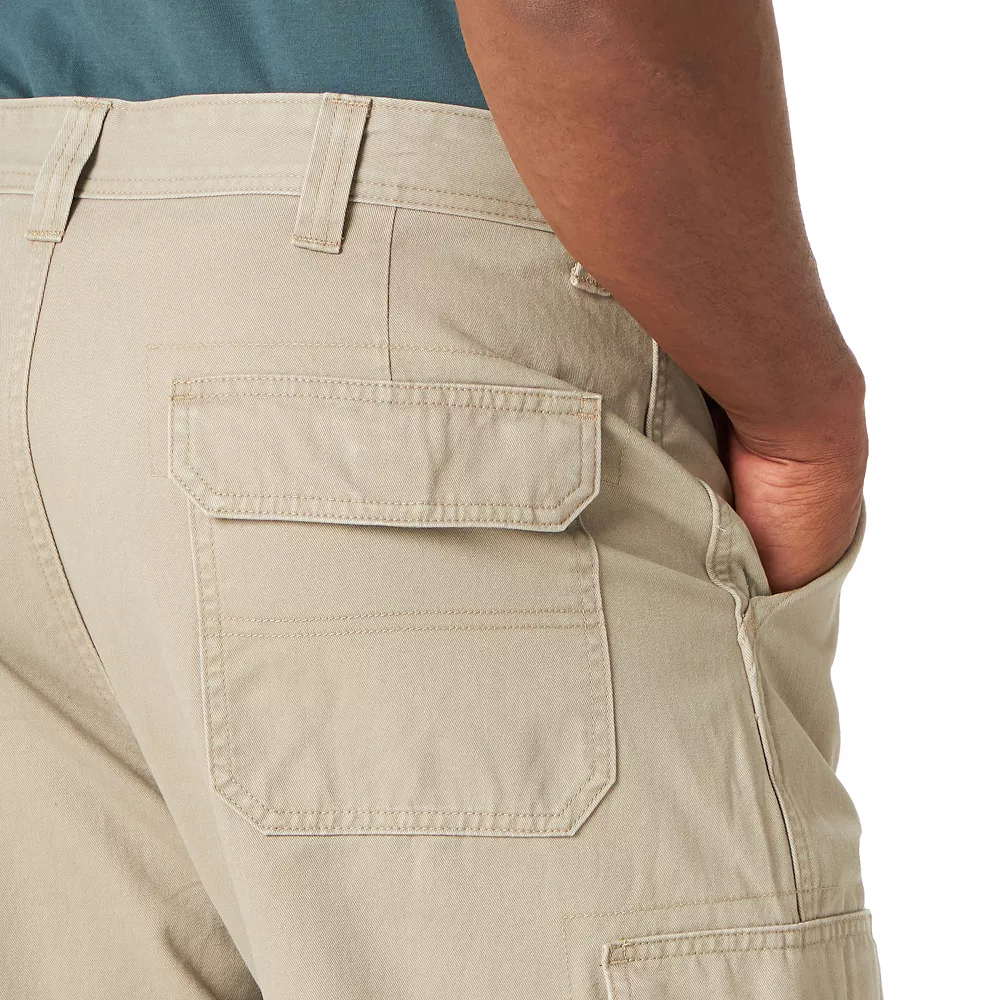Big & Tall Wrangler Relaxed-Fit Twill Cargo Pants 5 Big & Tall Wrangler Relaxed-Fit Twill Cargo Pants - Image 3
