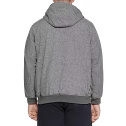 Big & Tall Dockers® Hooded Softshell Bomber Jacket with Puffer Bib -Outdoor Clothing Sales 4925373 ALT