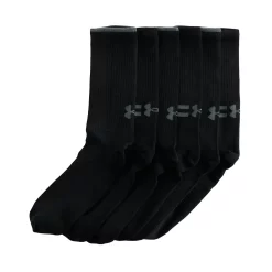 Men's Under Armour 6-pack Essential Lite Crew Socks -Outdoor Clothing Sales 4940700 ALT