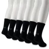Men's Under Armour 6-pack Essential Lite Crew Socks -Outdoor Clothing Sales 4940700 Black