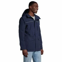 Big & Tall Lands' End Lightweight Squall Parka -Outdoor Clothing Sales 4940931 ALT2