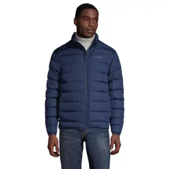 Men's Lands' End 600 Down Jacket -Outdoor Clothing Sales 4941433 Radiant Navy