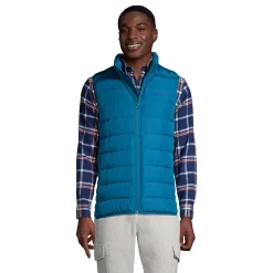 Men's Lands' End 600 Down Vest -Outdoor Clothing Sales 4941436 Baltic Teal